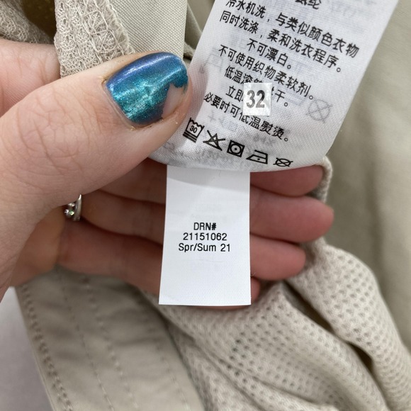 Eddie Bauer First Ascent Pants Womens 16 Pumice WR Guide Stretch Hiking Beige - Picture 6 of 16